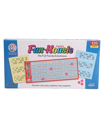 "MGC RATNA'S Family Game Fun HOUSIE Small with 120 Tickets "