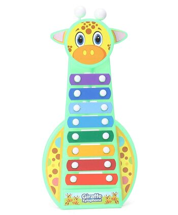 MGC Ratna's Giraffe Xylophone Musical for Kids (Multicolour)