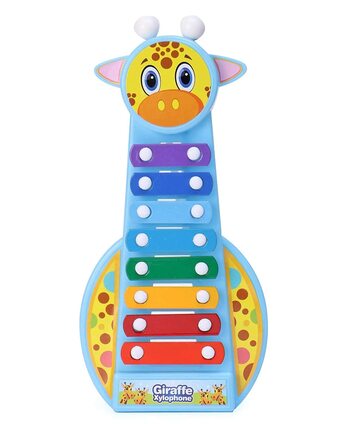 MGC Ratna's Giraffe Xylophone Musical for Kids (Multicolour)