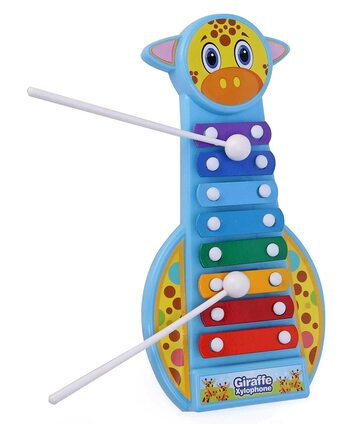MGC Ratna's Giraffe Xylophone Musical for Kids (Multicolour)