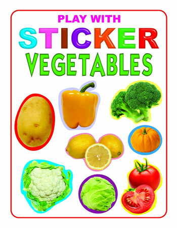 Play With Sticker - Vegetables