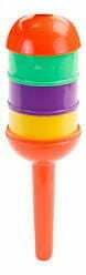 MGC Ratna's Musical Ding Dong Rattle Toy Multicolour for Toddlers, New Born Babies, Non Toxic