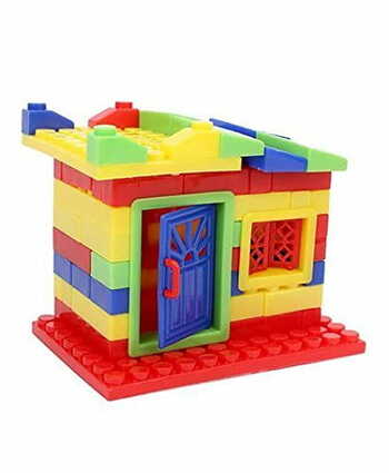 "MGC Ratna'S Sweet Home Junior Colorful Interlocking Blocks For Kids Ages 3+ To Build Their Own Sweet Home "