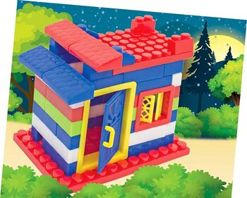 MGC Ratna'S My First Builder Building Blocks Set For Kids. Keep Your Kids Engaged For Hours With This Set