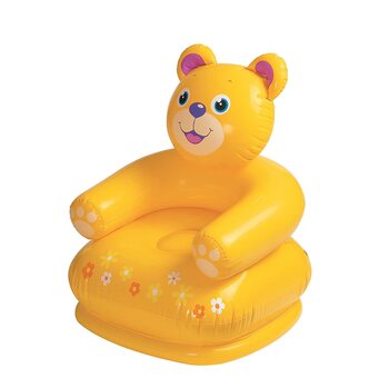 MGC Intex Happy Animal Bear Plastic Chair Assortment (Multicolor)