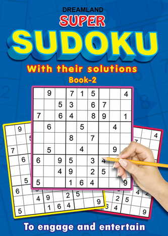Super Sudoku With Solutions Book 2
