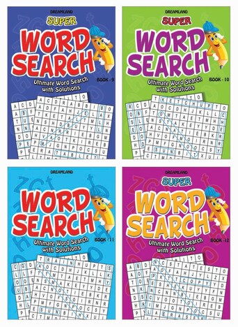 Super Word Search Pack 2 - (4 titles)