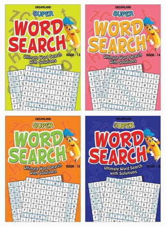 Super Word Search Pack 3 - (4 titles)