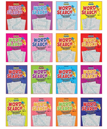 Super Word Search Part - Pack (16 Titles)