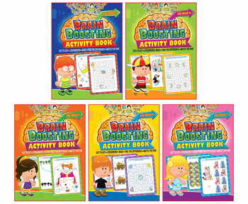 Brain Boosting Activity - A Set of 5 Books