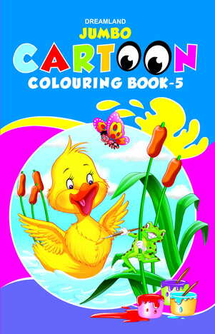 Jumbo Cartoon Colouring Book - 5