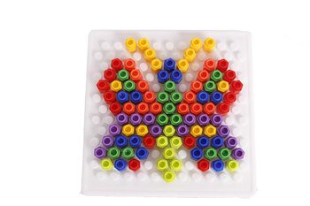 MGC Ratna's Magic pegs for Kids to Create Their own World Out of pegs Given and Create Different Designs (Small)