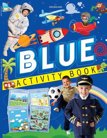 Blue Activity Book