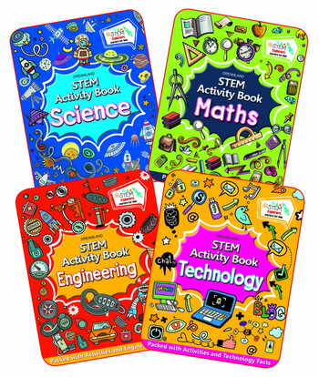 STEM Activity Books Pack (A set of 4 Books)