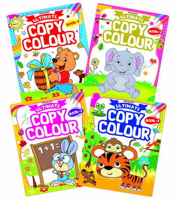 Ultimate Copy Colour Books - (4 Titles)