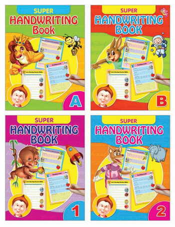 Super Handwriting Books pack 1(4 Titles)