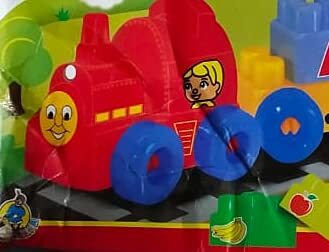 MGC Stackraid Preschool Building Blocks Game For Kids (Multi Color)