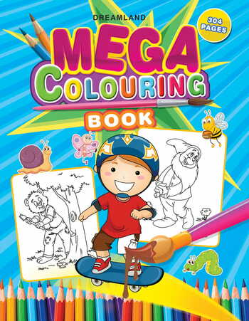 Mega Colouring Book