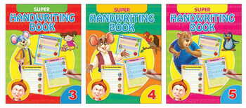 Super Handwriting Books pack 2(3 Titles)