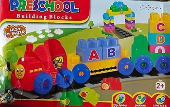 MGC Stackraid Preschool Building Blocks Game For Kids (Multi Color)