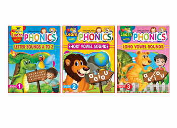 Learn with Phonics pack -1 (3 Titles)