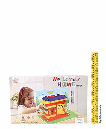 MGC Ratna'S Building Blocks My Lovely Home Senior For Kids. Construct As Per Your Dream, Make Your Dream Home