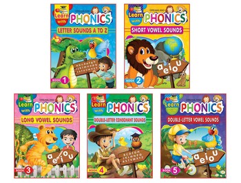 Learn With Phonics Book - Pack (5 Titles)