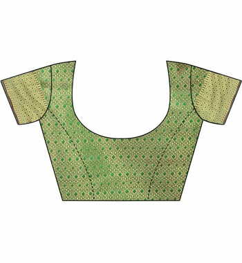 MGC Patola Silk Maroon Colour saree with blouse piece SP323