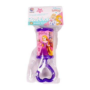 MGC Ratna's Disney Baby Rattle with Sweet and Melodious Sound for Infants Safe & Non Toxic (Disney Princess)