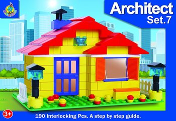 MGC Architect Set 7 For Kids Who Dream Big And Wants To Create Something Different. This Set Helps Kids To Enhance Their Thinking Skills As Well As Cognitive Skills