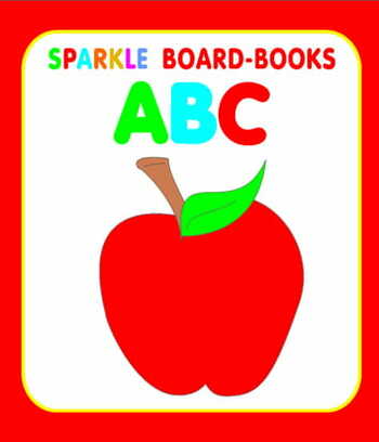 Sparkle Board Book - ABC