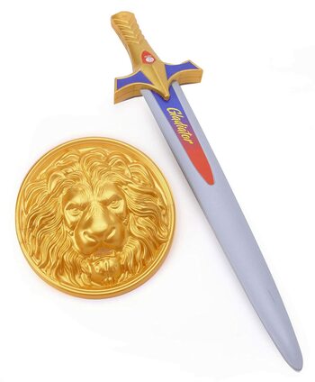 MGC RATNA'S Premium Quality Gladiator Sword with Shield for Kids. The Best Pretend Play Toy for Kids(Sword Length 20 inches)