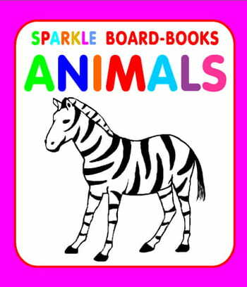 Sparkle Board Book - Animals