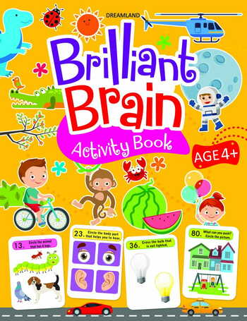 Brilliant Brain Activity Book 4+