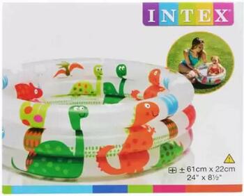 MGC Intex Â® Original Inflatable 2 ft Round 33L Multicolour Kids Swimming Pool Inflatable Swimming Pool (Multicolor)