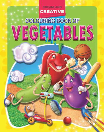 Creative Colouring Book - Vegetables