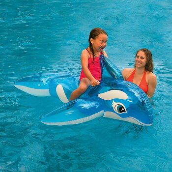 MGC Intex Lil Whale Ride On, Multi Color
