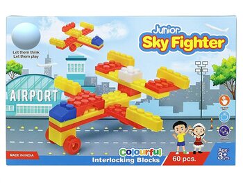 MGC Ratna's  Multi Color Sky Fighter Block Set