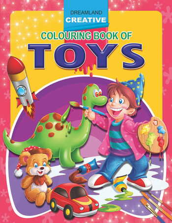 Creative Colouring Book - Toys