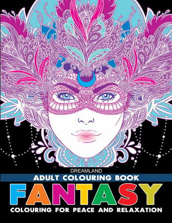 Fantasy- Colouring Book for Adults