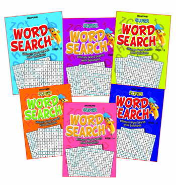 Super Word Search Pack 3 - (6 Titles)