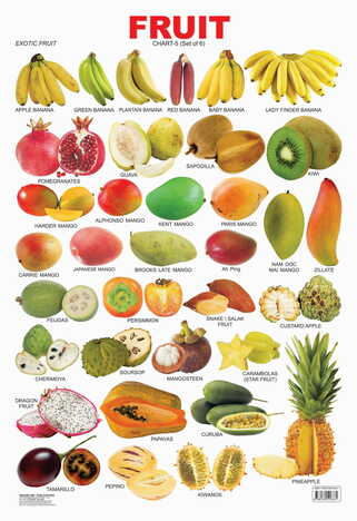 Fruit Chart - 5