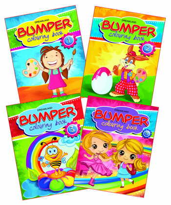 Bumper Colouring Books - (4 Titles)