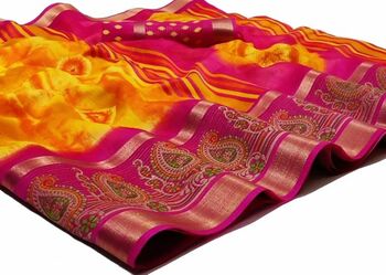 MGC Cotton Multi Colour Saree With Blouse Piece Sp581