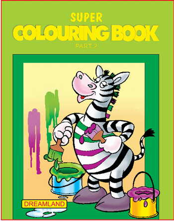 Super Colouring Book Part - 2