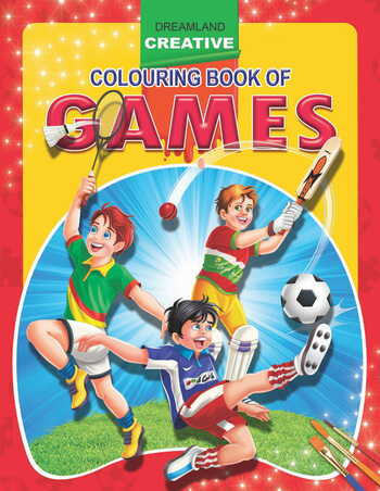 Creative Colouring Book - Games