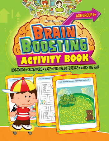 Brain Boosting Activity Book- Age 4+