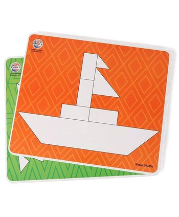 MGC RATNA'S Educational Shape Shuffle STEM Toy to Learn Different Shapes and Objects with The Help of This Game