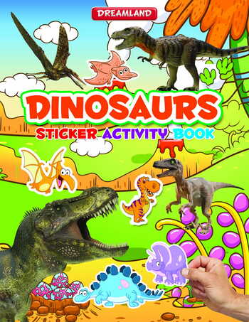 Sticker Activity Book - Dinosaurs